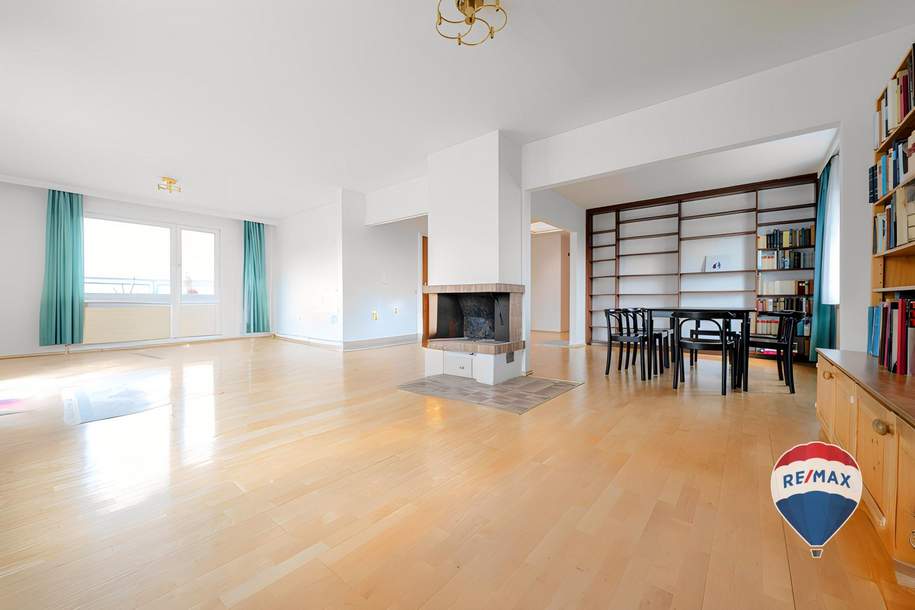 Großzügige 4-Zimmer-Dachgeschoßwohnung mit Weitblick nahe U4 Hütteldorf, Wohnung-kauf, 590.000,€, 1140 Wien 14., Penzing