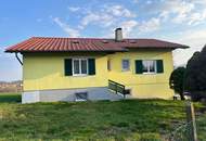 Einfamilienhaus mit Panoramablick & großem Garten in absoluter Ruhelage von Pöllau