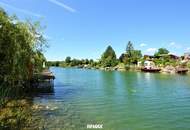 Ruheoase nahe Wien - Charmantes Sommerhaus mit direktem Wasserzugang