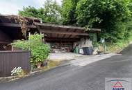 Günstiger Schrebergarten mit renovierungsbedürftigem Holzhaus in Golling zu verkaufen!