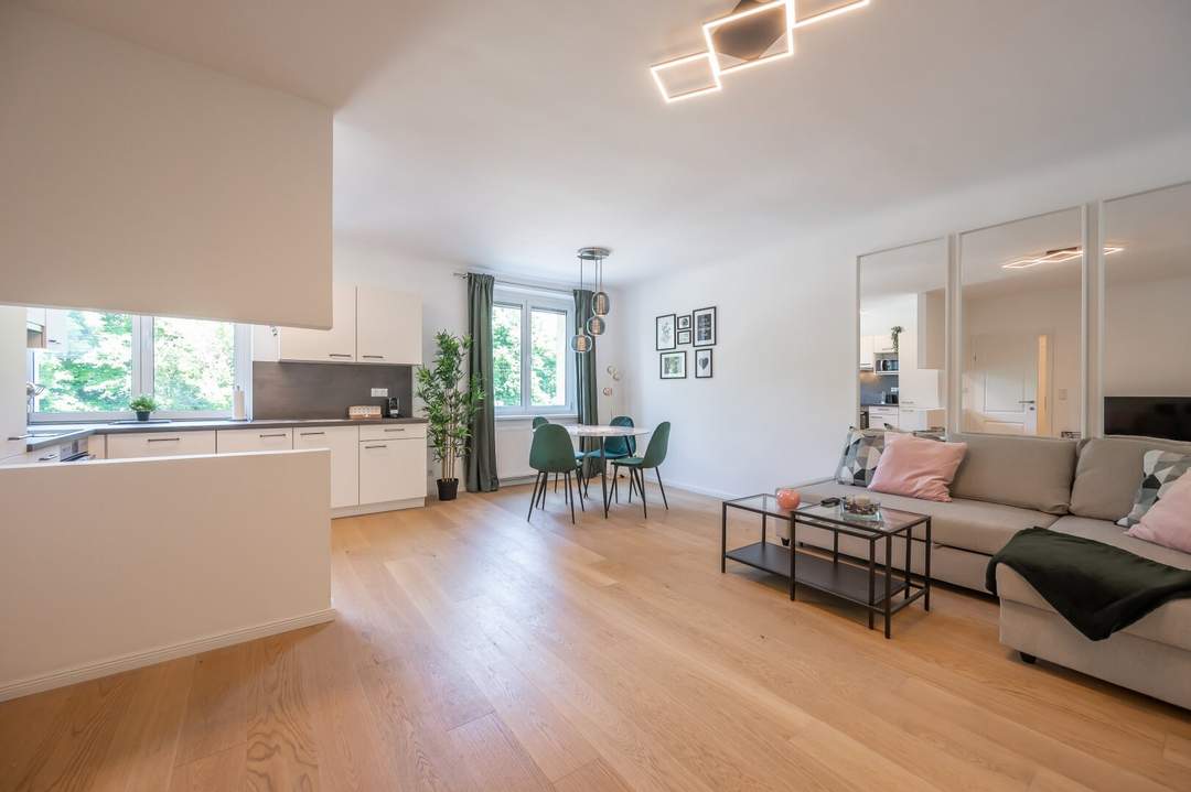++NEU++ sanierte Familienwohnung (Neubau) nahe dem Donauufer! optimaler Grundriss, 4-Zimmer mit offener Küche!