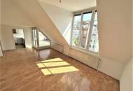 DACHGESCHOSS, Buchengasse, 89 m2 Neubau-Maisonette mit 13 m2 Terrasse, 3 Zimmer, Komplettküche, Wannenbad, Parketten, U1-Nähe