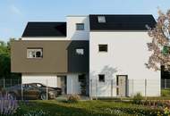ZWISCHEN MARCHEFELDKANAL UND KH FLORIDSDORF! 198 m² NFL. PREMIUM DOPPELHAUS MIT KELLER UND 150 m² GARTEN. PROVISIONSFREI für den Käufer.