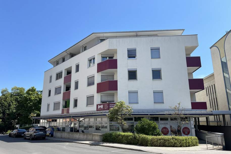 2-Zimmer Wohnung mit Loggia und TG-Platz- beste Innenstadtlage!, Wohnung-kauf, 245.000,€, 9500 Villach(Stadt)