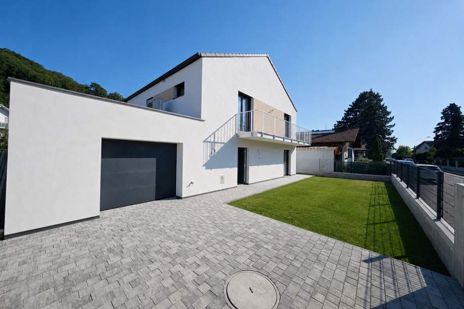 ERSTBEZUG | Einfamilienhaus mit 5 Zimmern & Garage | Luftwärmepumpe | südseitige Terrasse | schlüsselfertig, Haus-kauf, 665.000,€, 3422 Tulln