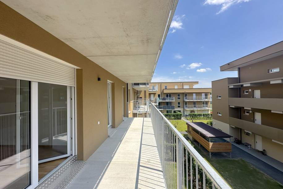 Wohnen auf höchstem Niveau – 4-Zimmer-Neubauwohnung mit SONNENBALKON! Erstbezug – provisionsfrei!, Wohnung-kauf, 345.000,€, 8401 Graz-Umgebung