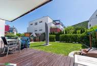 Highlight: Gartenwohnung mit Terrasse &amp; 2 Tiefgaragenplätzen – Wohnen im Grünen, nahe Wien