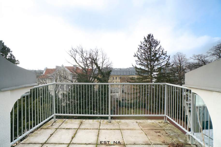 Familientraum mit großer Dachterrasse und Blick über Wien - Nähe Rudolfinerhaus Privatklinik, Wohnung-miete, 3.967,25,€, 1190 Wien 19., Döbling