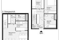 2 MONATE MIETFREI | Nähe Hauptbahnhof - Stilvolle 3-Zimmer-Wohnung auf zwei Ebenen mit Loggia