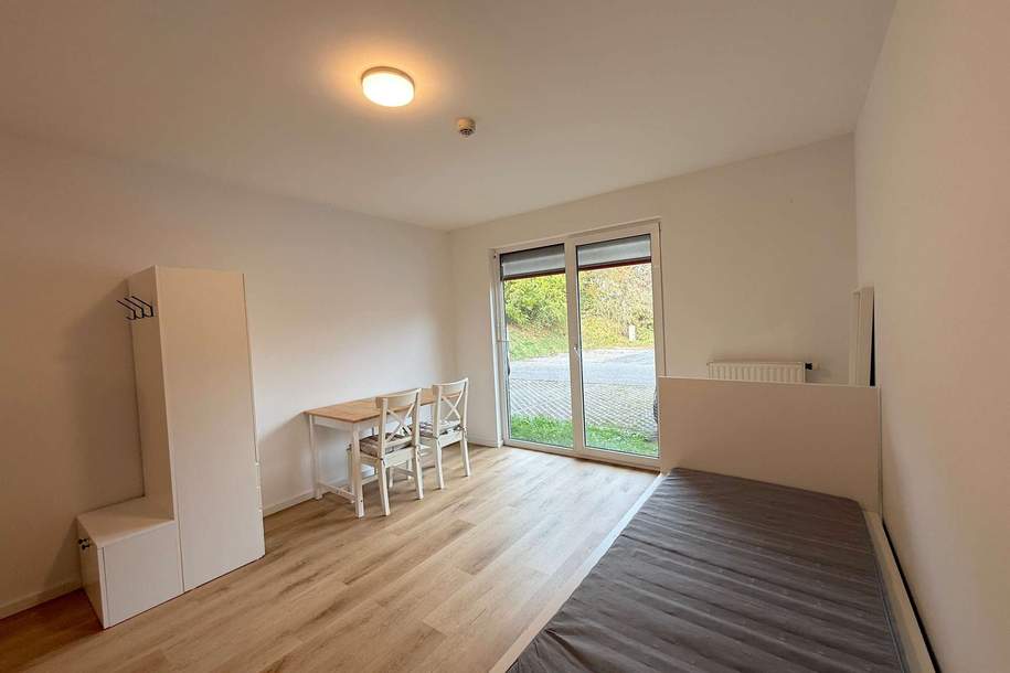 Möblierte 1-Zimmer-Wohnung mit Balkon nähe FH Kapfenberg, Wohnung-miete, 347,00,€, 8605 Bruck-Mürzzuschlag
