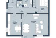 Die Grüne Ruhe – Balkonwohnung mit Parkflair - Top-Grundriss