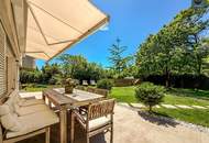 Sievering: Luxuriöse Garten-Oase mit Depot-Gebäude, Pool & Tiefgarage