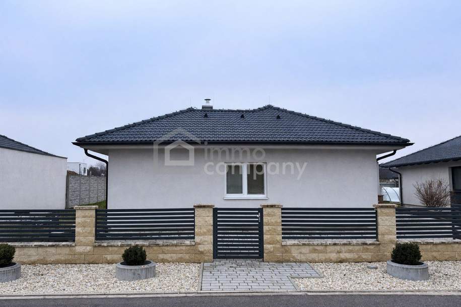 Neubau Einfamilienhaus mit Garten & Garage nahe Wien | Potzneusiedl, Haus-kauf, 486.000,€, 2473 Neusiedl am See