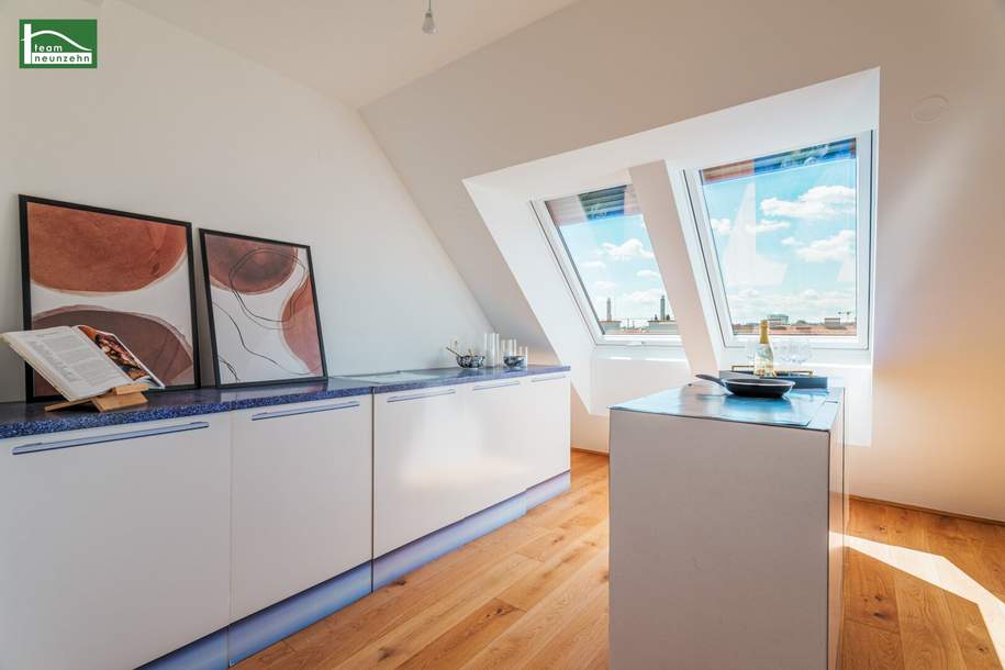 Wertanlage mit Weitblick – Moderne Dachgeschosswohnung in attraktiver Hernalser Lage, Wohnung-kauf, 646.113,€, 1170 Wien 17., Hernals