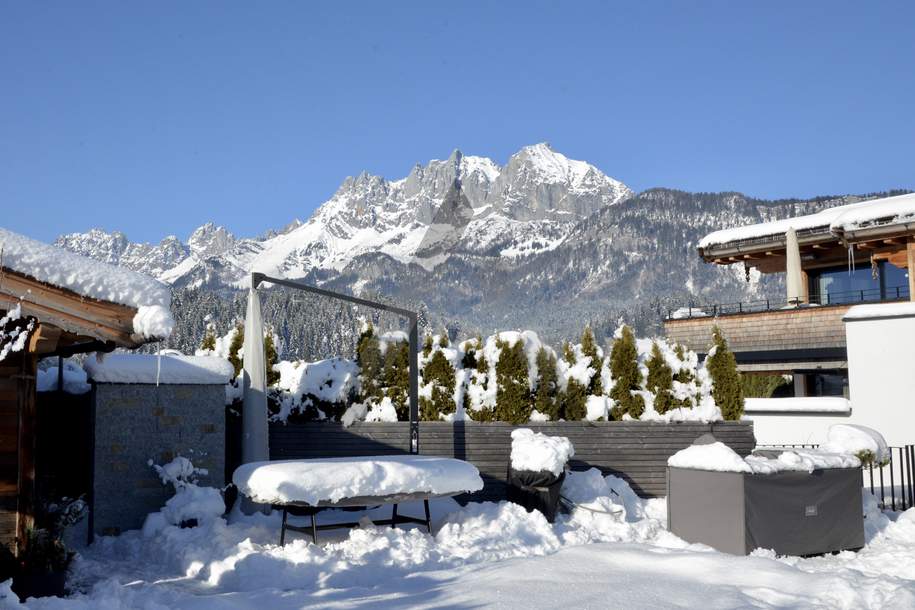 Alpiner Stil &amp; höchster Komfort: Chalet mit traumhaftem Bergblick &amp; Pool, Wohnung-kauf, 3.780.000,€, 6380 Kitzbühel