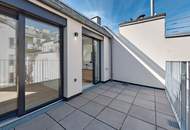 PENTHOUSE mit traumhafter DACHTERRASSE! Geschmackvoller 3-Zimmer-Erstbezug mit direktem Liftzugang
