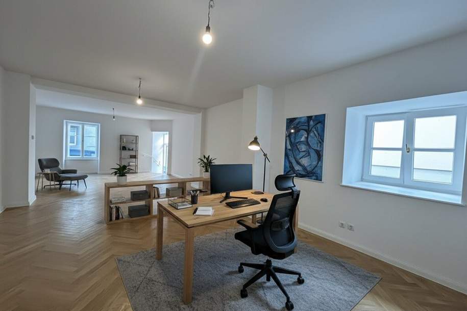 Generalsanierte, loftartige Bürofläche inkl. Lager zum Kauf! 1190!, Gewerbeobjekt-kauf, 390.000,€, 1190 Wien 19., Döbling