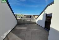 DACHGESCHOSSWOHNTRAUM inklusive Klimaanlage - geräumige 3 Zimmer-Wohnung mit 60m2 Dachterrasse