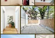 Terrasse zum begrünten Innenhof + perfekte Anbindung!