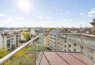 Dachgeschosswohnung mit 2 Terrassen nahe Augarten – Ruhelage & Fernblick