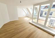 Fresh, fancy, fertig zum Einziehen! Zwei Ebenen. Drei Zimmer. 100 % Wow! Frisch sanierte Neubauwohnung im Dachgeschoss + Klimageräte + Westterrasse + Gute Infrastruktur!