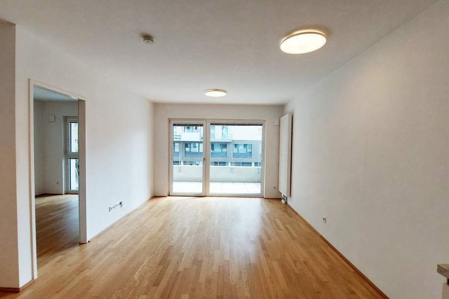 Seestadt! Heller Süd-Ost-Wohntraum beim Asperner See!, Wohnung-miete, 949,00,€, 1220 Wien 22., Donaustadt