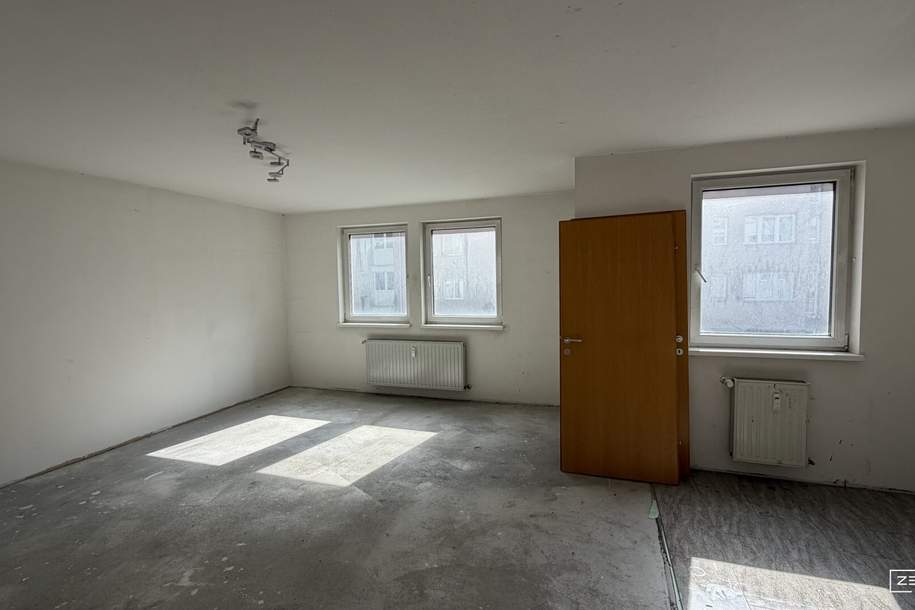Kompakte Stadtwohnung mit Tiefgaragenplatz und Entwicklungspotenzial in Ottakring | ZELLMANN IMMOBILIEN, Wohnung-kauf, 199.000,€, 1160 Wien 16., Ottakring