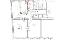 UNBEFRISTET - Helle 3-Zimmer Altbauwohnung mit separater Küche im 2. Liftstock und KFZ-Stellplatz optional