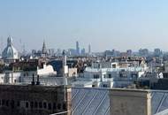 360° Grad Blick über Wien- DG Luxus mit fantastischem Blick über Wien, Stellplatz, klimatisiert, Balkon &amp; Dachterrasse