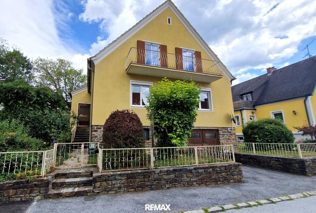 Zentrums-und nahturnah: Herzhaftes Einfamilienhaus mit Renovierungsbedarf in Hartberg!