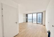 City-Studio mit Abendsonne im modernsten Hochhaus Österreichs -DC2