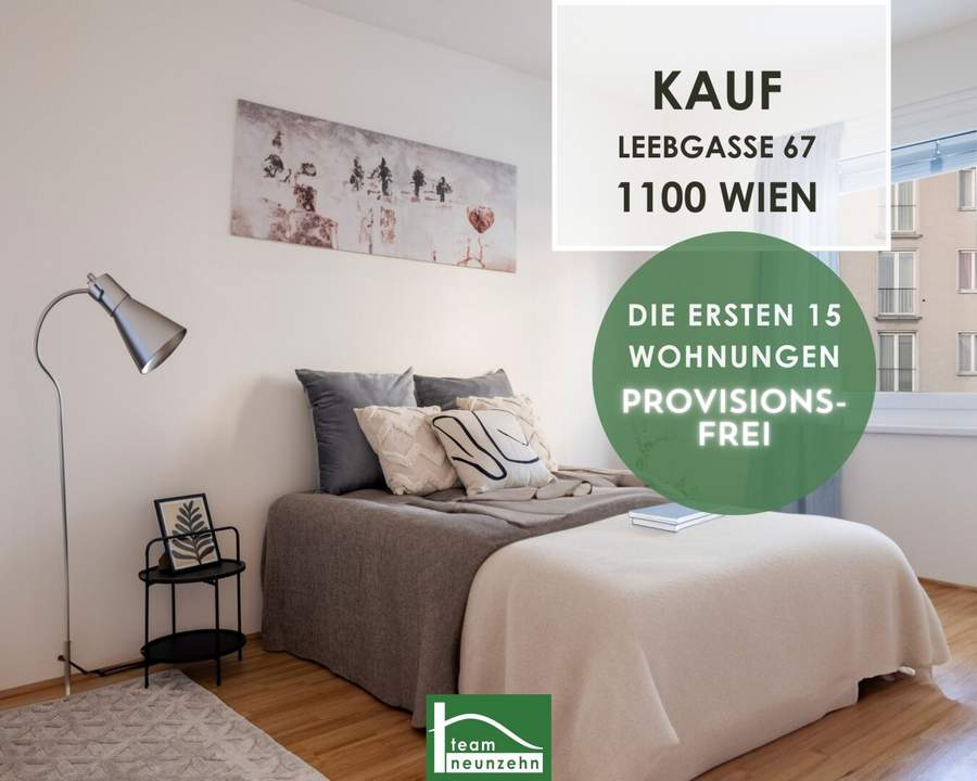 AUFLEEBEN – PROVISIONSFREIES UND LEISTBARES WOHNEN MIT ERSTKLASSIGER NEUBAU QUALITÄT!