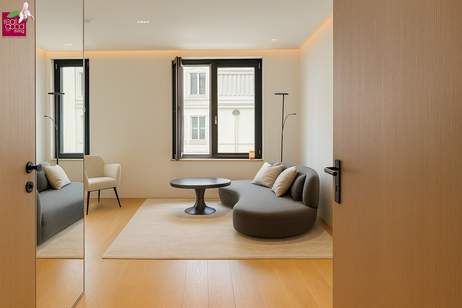 Luxus-Apartment im 5 Sterne Hotel am Ring – wenige Schritte zum Stephansdom ++ Mit Concierge-Service &amp; Hotelkomfort, Wohnung-miete, 2.950,00,€, 1010 Wien 1., Innere Stadt