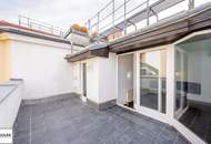 3 Zimmer-DG-Wohnung mit 2 hofseitigen Terrassen nahe Oper