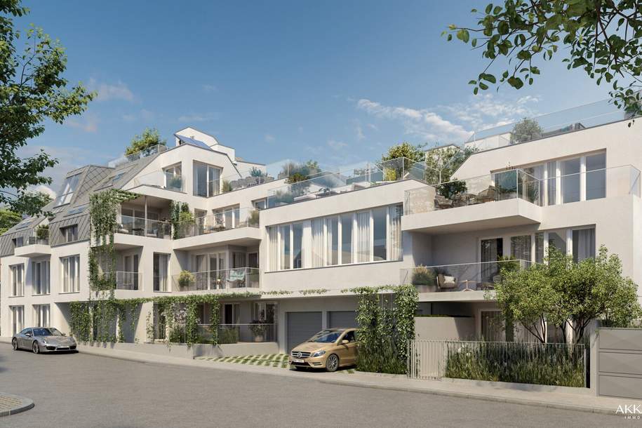 Exklusives Townhouse im Neubauprojekt I Toplage, Wohnung-kauf, 2.540.000,€, 1190 Wien 19., Döbling