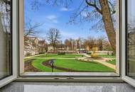 Wohnen am Burggarten * mitten in Wels und doch im Grünen