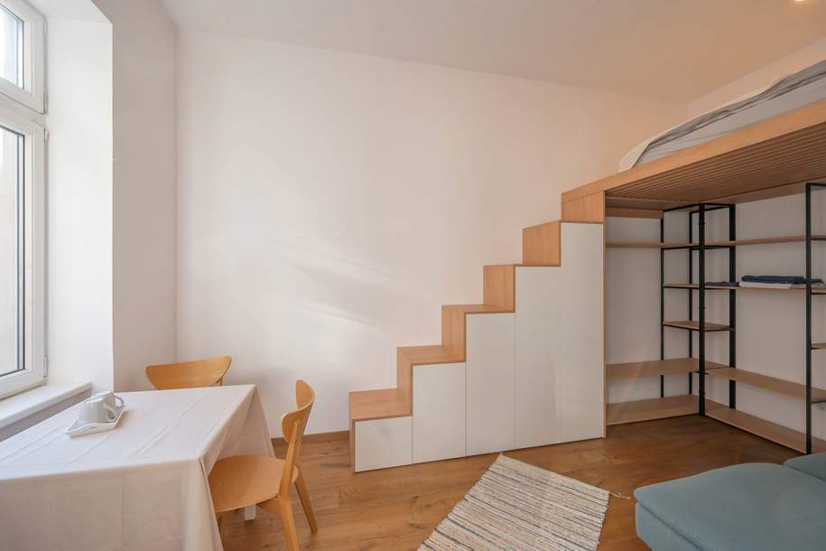 ++NEW++ Short-term apartment in walking distance to AUGARTEN, 2-6 months, furnished!, Wohnung-miete, 849,00,€, 1200 Wien 20., Brigittenau