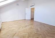 TOPLAGE, BÖRSE-NÄHE, klimatisierte 157 m2 Maisonette mit 18 m2 Terrasse, 4 Zimmer, Küche, Wintergarten, 2 Bäder, Zelinkagasse