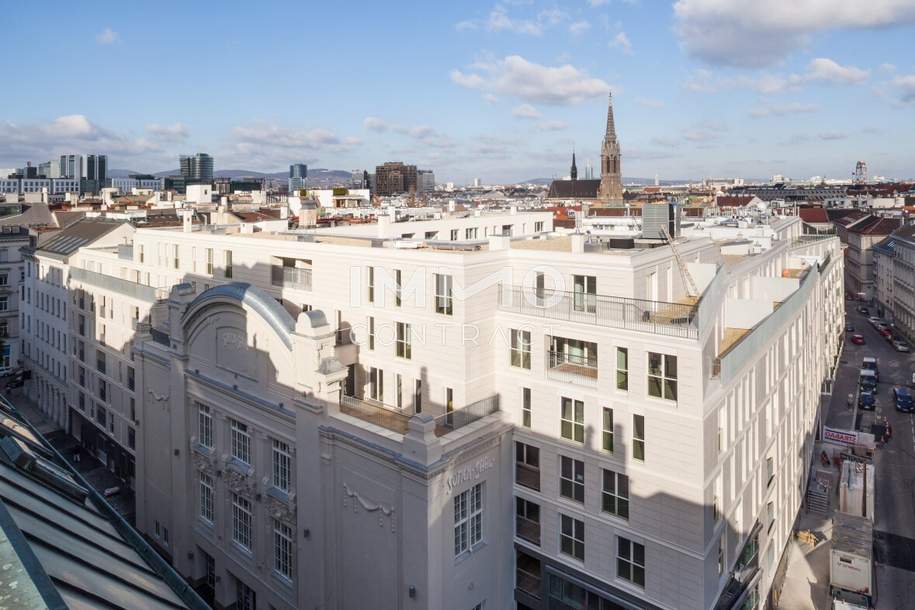 Höchster Komfort - Geniale Fünf-Zimmer-Dachterrassen-Wohnung in den historischen Sofiensälen! Stiege 5 Top 13, Wohnung-miete, 3.218,60,€, 1030 Wien 3., Landstraße