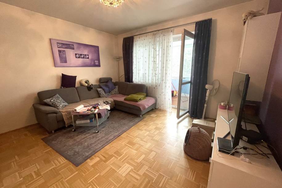 Sehr schöne 3-Raum-Wohnung mit Loggia und Tiefgaragenplatz in Linz/Oed! Bald zu beziehen!, Wohnung-miete, 897,09,€, 4020 Linz(Stadt)