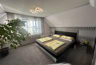 Traumhafte Dachgeschosswohnung in 1220 Wien/Essling: 4 Zimmer, 2 Balkone, Garage!