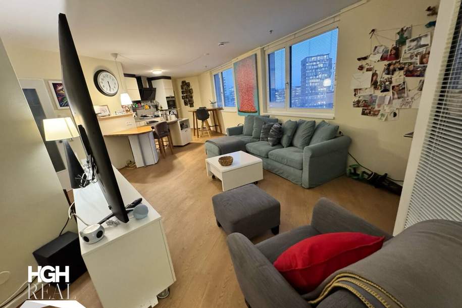 Moderne 2-Zimmer-Wohnung mit Loggia und Garage beim Hauptbahnhof 1100 Wien – Ihr neues Zuhause wartet!, Wohnung-miete, 1.699,50,€, 1100 Wien 10., Favoriten