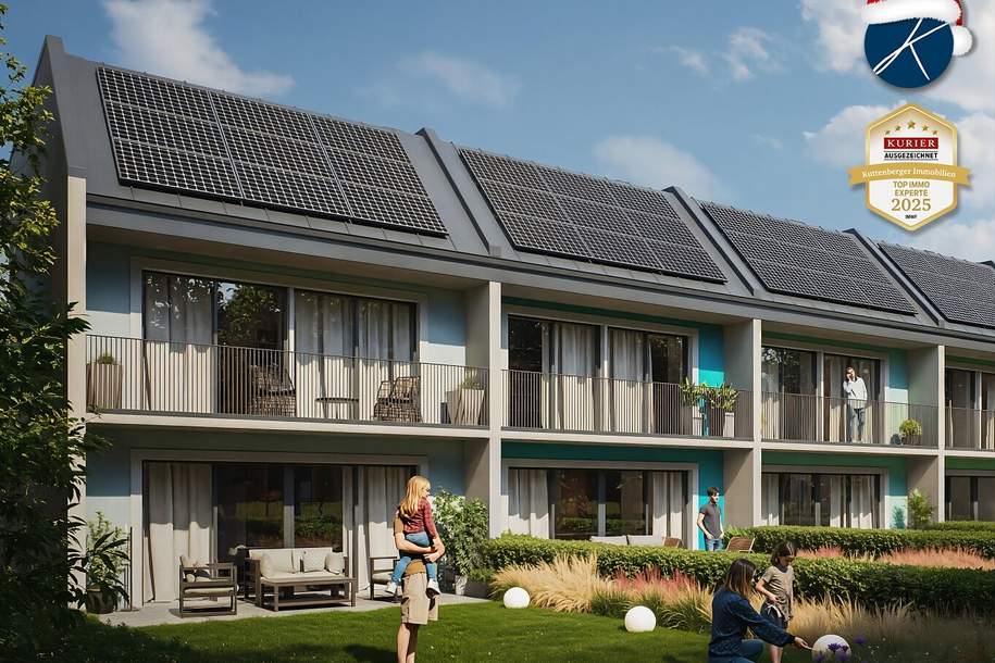 Neues Projekt! Moderne Reihenhäuser mit Freiflächen bei allen Zimmern, Haus-kauf, 399.000,€, 3435 Tulln