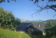 Sanierungsbedürftiges Sacherl mit Gebirgsblick
