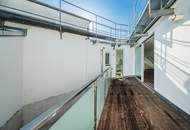 PANORAMA-Ebene über der Stadt! Dachgeschoß-Maisonette mit privater Außenfläche