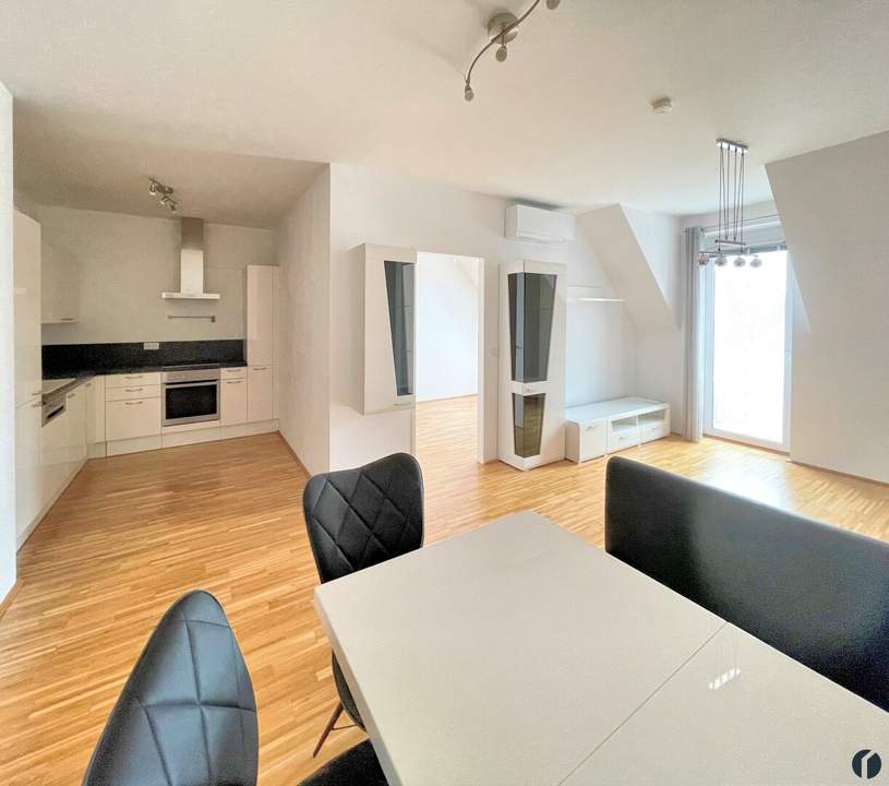 2-Zimmer-Wohnung mit Balkon und Klimaanlage in Tulln - Teilmöbliert