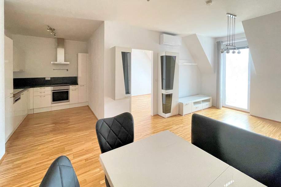 2-Zimmer-Wohnung mit Balkon und Klimaanlage in Tulln - Teilmöbliert, Wohnung-miete, 948,51,€, 3430 Tulln
