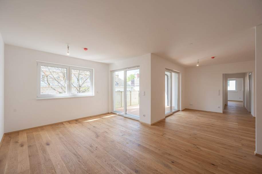 +.+NEU+.+ Hochwertiger 3-Zimmer Neubau-Erstbezug mit zwei Balkonen! hofseitig, perfekt für Familien!, Wohnung-kauf, 500.000,€, 1220 Wien 22., Donaustadt