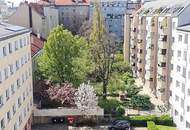 AUGARTEN-NÄHE, FÖRSTERGASSE, klimatisiertes 93 m2 Dachgeschoß, 3 Zimmer, Komplettküche, 2 Bäder, Parketten, Fernblick
