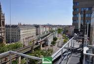 ÜBER DEN DÄCHERN WIENS! DACHGESCHOSS WOHNTRAUM IN HERNALS! DACHTERRASSEN MIT RUNDUM - WEITBLICK! SOFORT BEZIEHBAR! KÜCHEN INKLUSIVE - JETZT ANFRAGEN